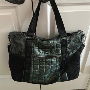 Army print tote bag